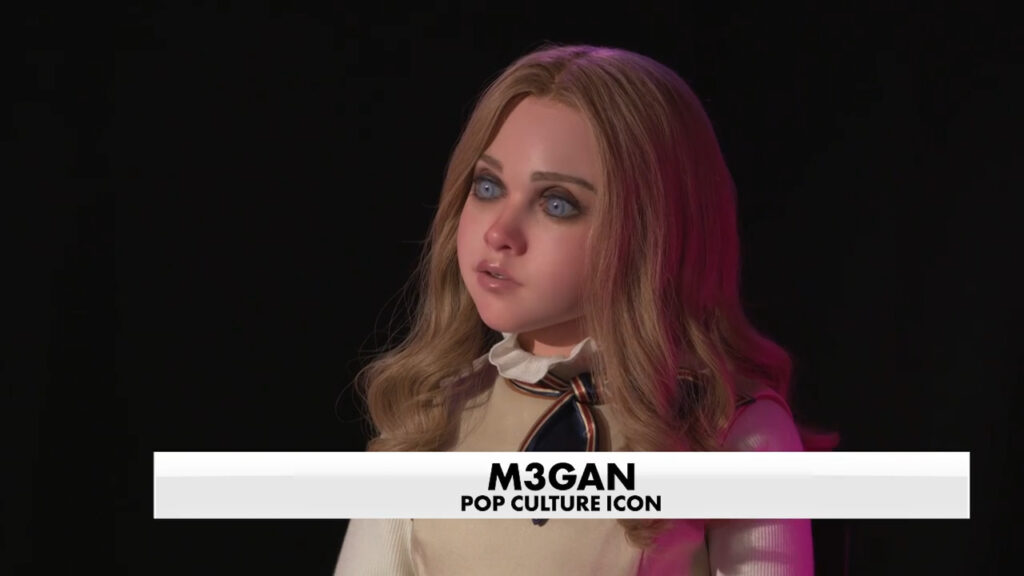 M3GAN joins FOX with her co-stars for 'M3GAN 2.0' preview
