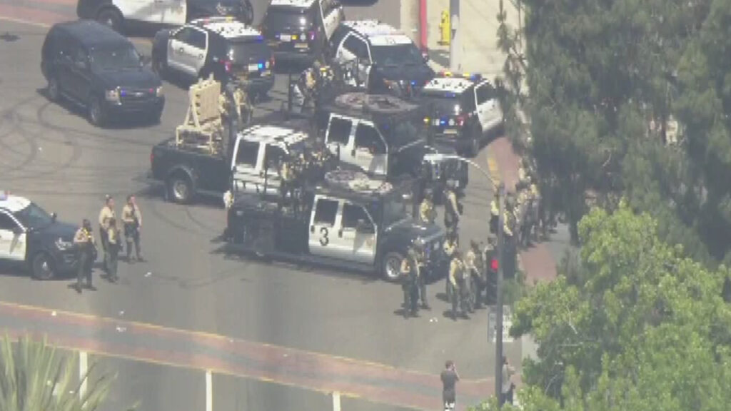 WATCH LIVE: Anti-ICE unrest hits the streets in Los Angeles