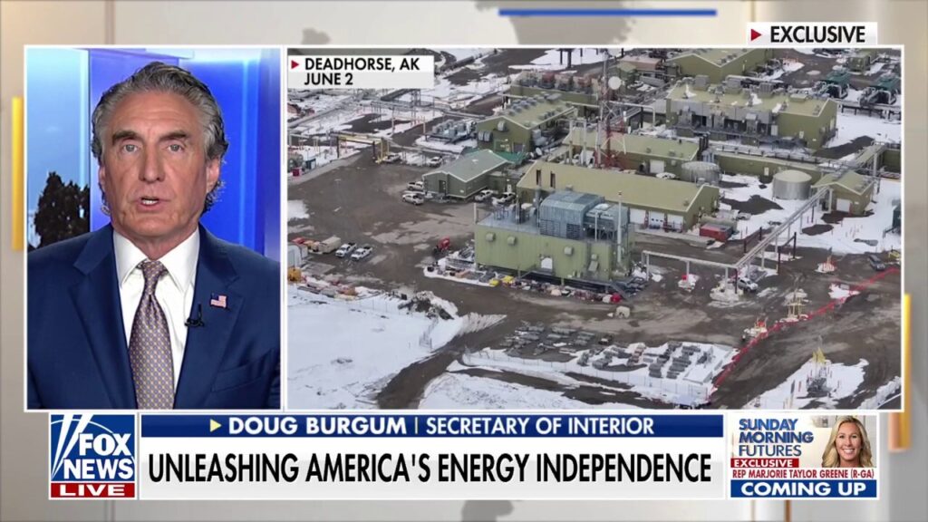 Doug Burgum touts Trump’s ‘pro-energy agenda’ to counter Chinese influence