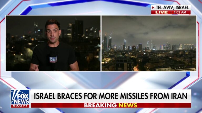 Trey Yingst describes 'very sad scene' after Iranian strikes on Israel