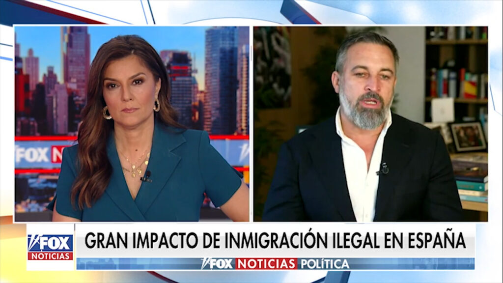 La situación migratoria en España según Santiago Abascal