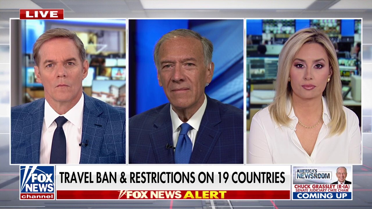 Trump's travel ban will keep America safer, Pompeo says: Trump 'will prevail in court'