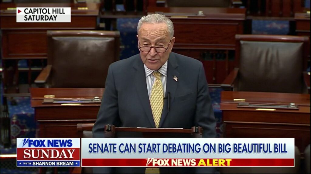 Schumer warns Republicans they will ‘doom their own communities’ with Trump budget bill