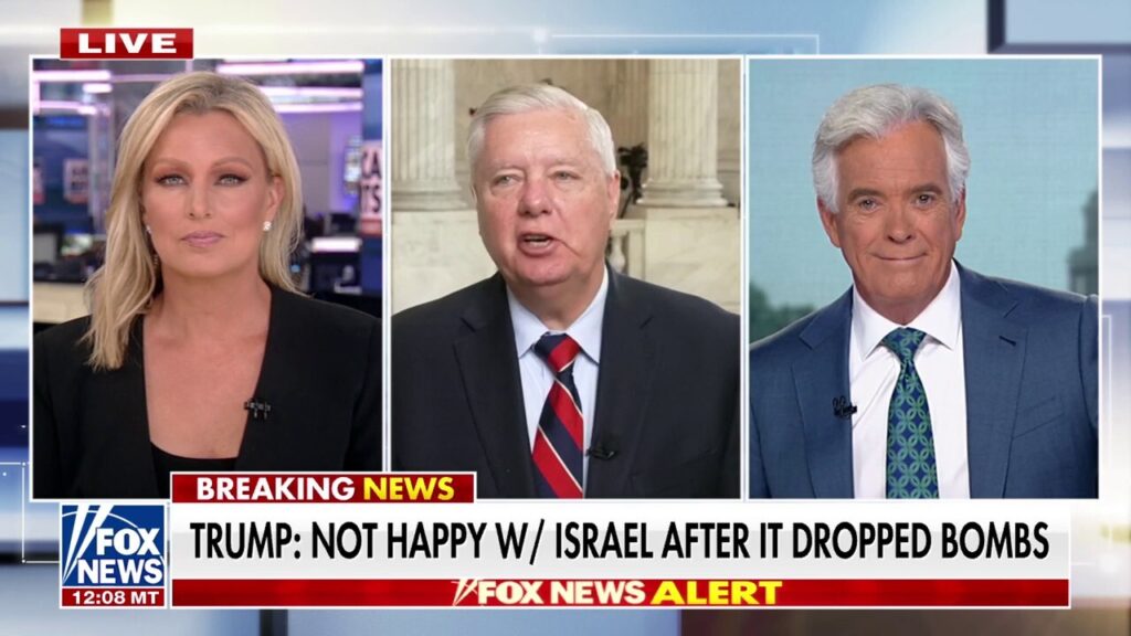 Lindsey Graham: I can understand Trump's frustration, but there is no moral equivalency between Iran and Israel