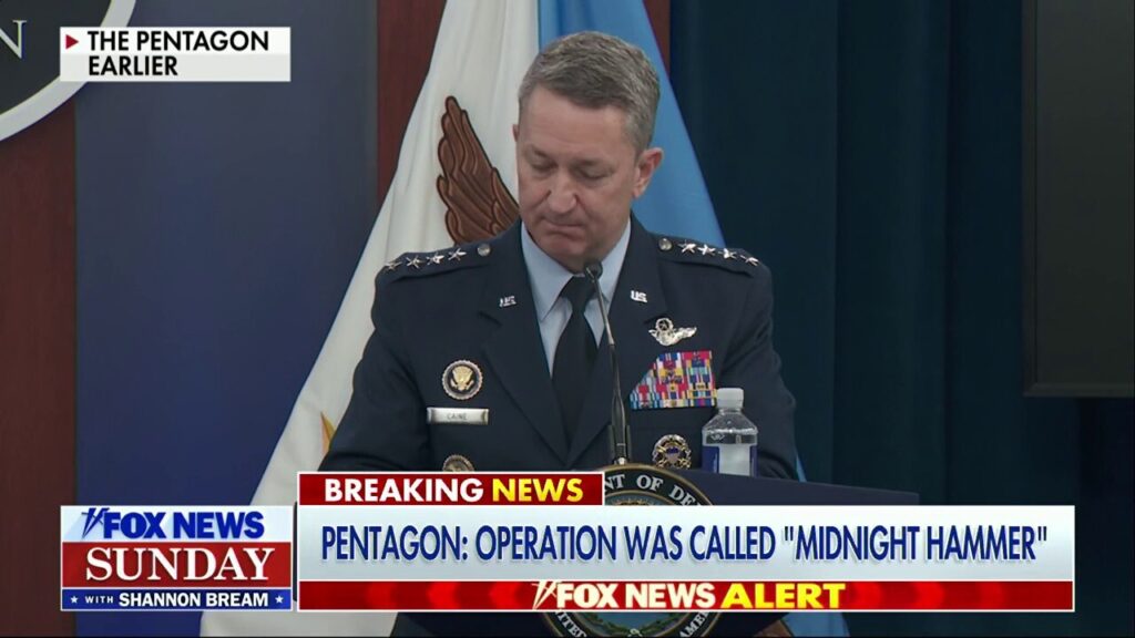 Joint Chiefs of Staff chairman says the US  ‘retained the element of surprise’ during strike on Iran