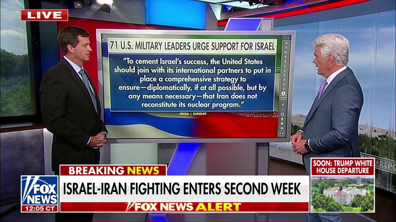 71 US military leaders issue statement in support of Israel