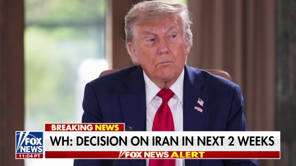 Doocy: Trump announcement on Iran decision within next two weeks leaves a lot of 'wiggle room' on possible outcomes