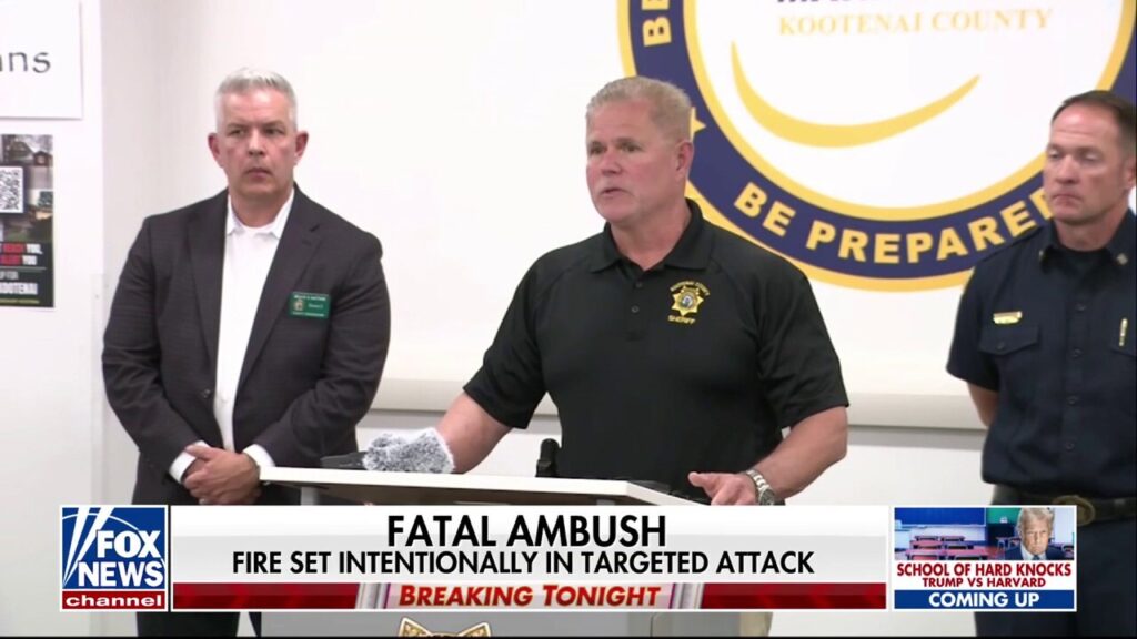 Idaho authorities name the suspect accused of killing two firefighters