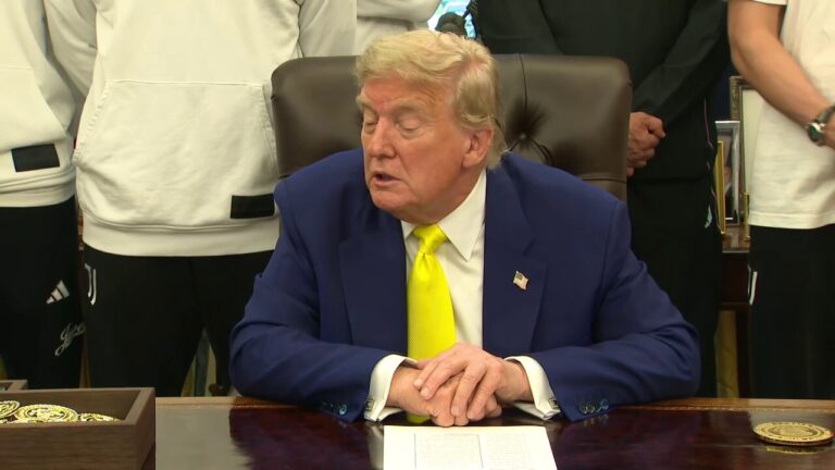 Trump signals uncertainty over whether he will support GOP senators move to increase federal minimum wage
