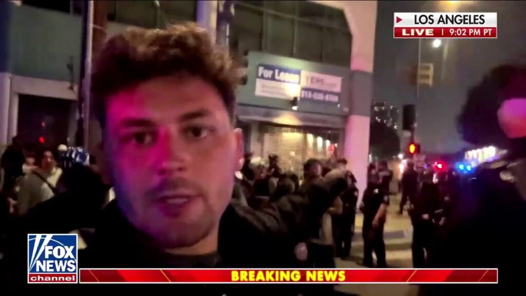 LAPD begins arresting protesters who fail to disperse