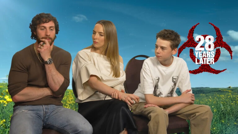 '28 Years Later' Aaron Taylor-Johnson, Jodie Comer, Alfie Williams preview new movie