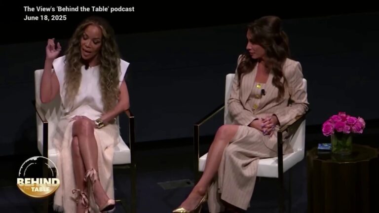 'The View' co-host Sunny Hostin defends asking Kamala Harris to differentiate herself from Biden