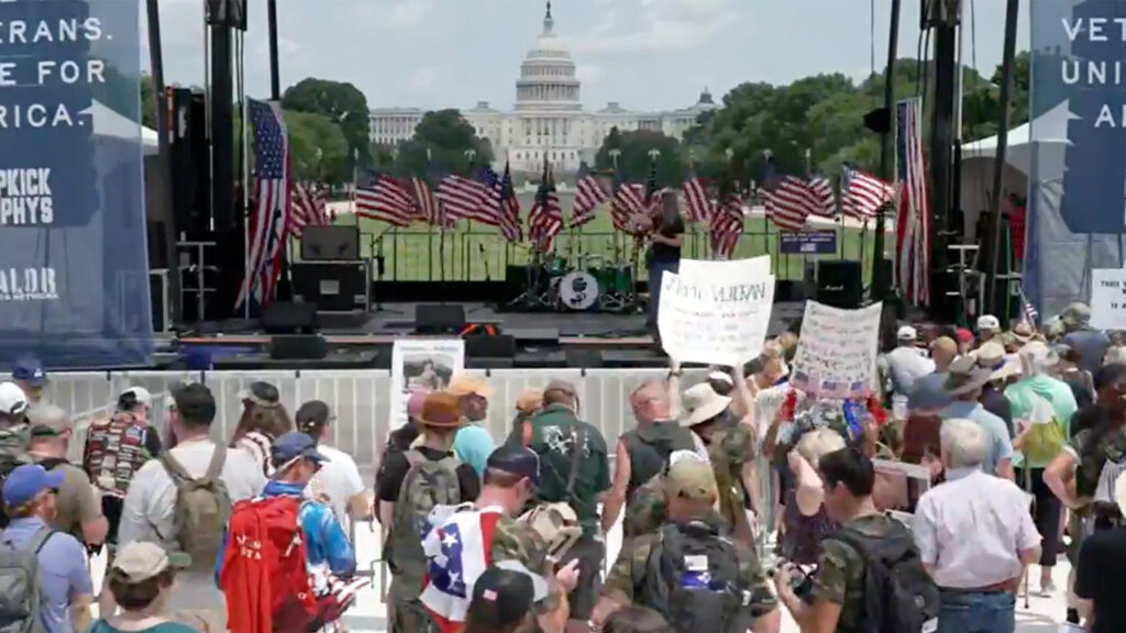 WATCH LIVE: Unite for Veterans, Unite for America rally on the National Mall