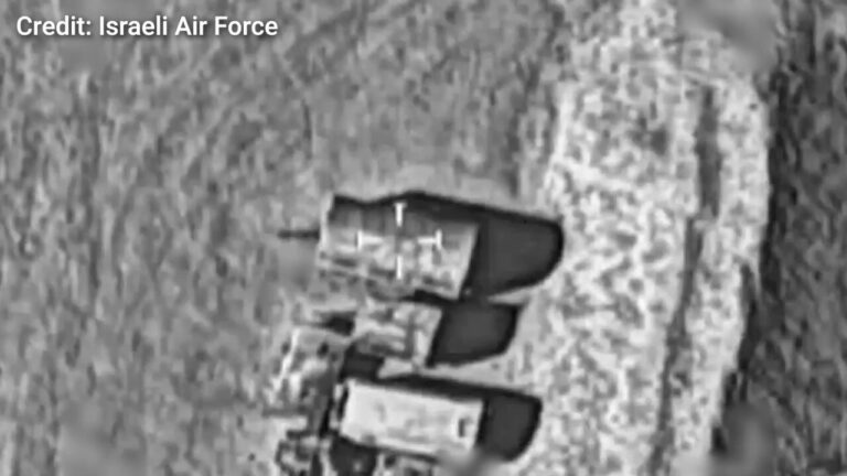 Israeli fighters launch strikes on Iranian surface-to-surface missile sites