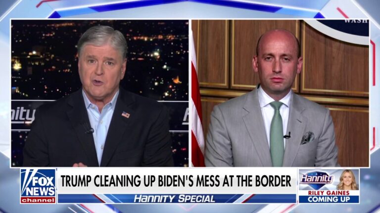 Trump has achieved the most secure border, Stephen Miller argues