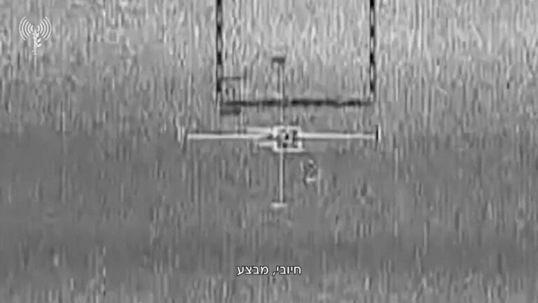 Israeli Navy, Air Force intercept drones