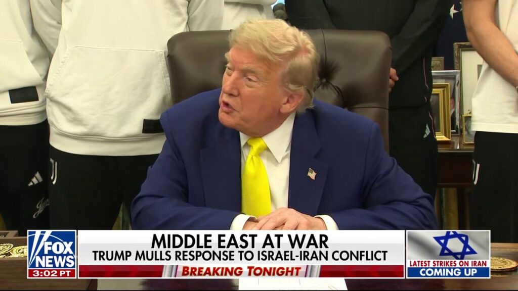Trump: 'My supporters don't want to see Iran have a nuclear weapon.'