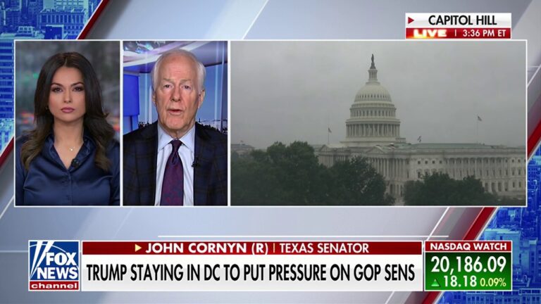 GOP lawmaker announces senate vote for the ‘big, beautiful bill’ could come by noon Saturday