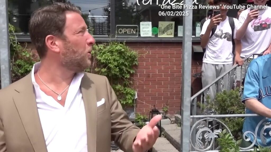 Man yells 'F-- the Jews' at Dave Portnoy during pizza review outside Toronto restaurant