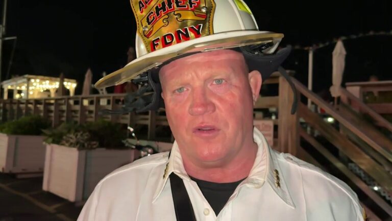 FDNY assistant chief discusses Bronx boat explosion