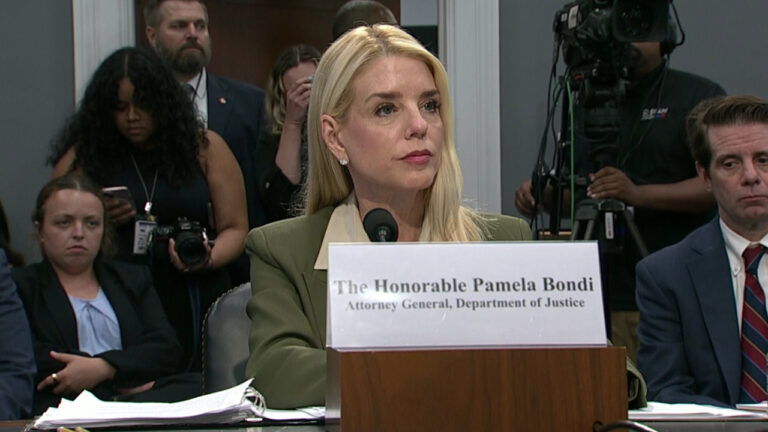 WATCH LIVE: AG Bondi testifies to House subcommittee