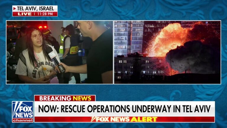 Rescue operations underway, injuries reported in Tel Aviv after Iranian strikes rock the Israeli city