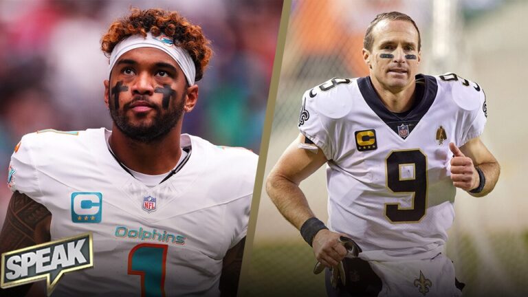 Is it fair to compare Tua Tagovailoa and Drew Brees? | Speak