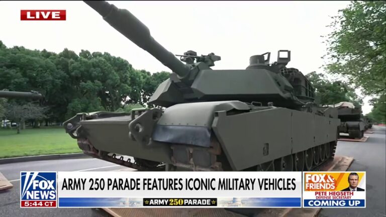 DC military parade to feature iconic tanks, war vehicles