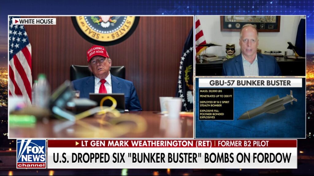 US targets Iran's nuclear site Fordow with 'bunker buster' bombs