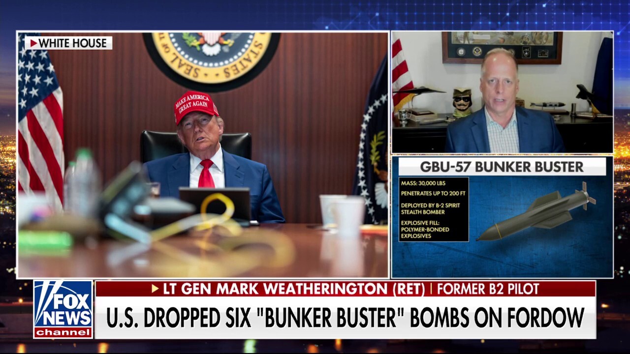 US targets Iran's nuclear site Fordow with 'bunker buster' bombs