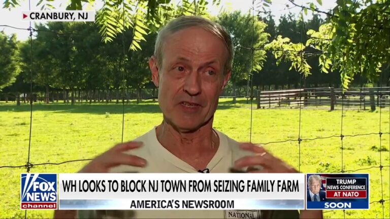 White House attempts to block New Jersey town from turning farm into affordable housing
