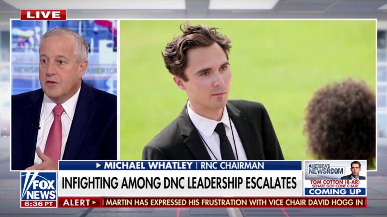 Leaked audio reveals DNC chair unleashing on vice chair: 'Quite frustrated'