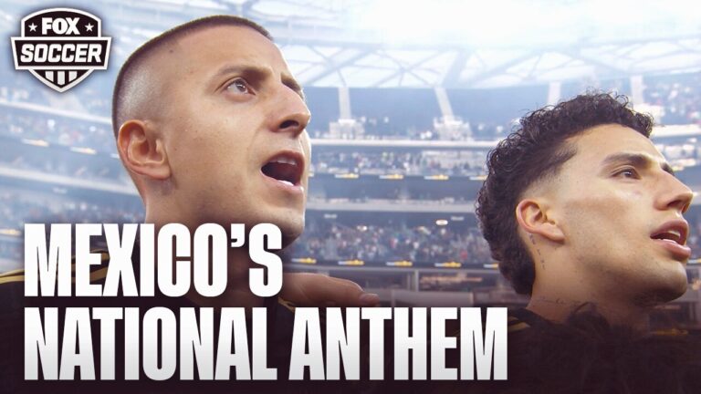 Mexico's National Anthem ahead of CONCACAF Gold Cup Opener | FOX Soccer