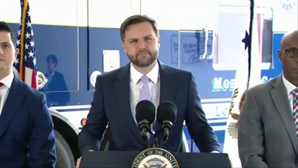 Vice President JD Vance slams California Gov. Gavin Newsom and Los Angeles Mayor Karen Bass