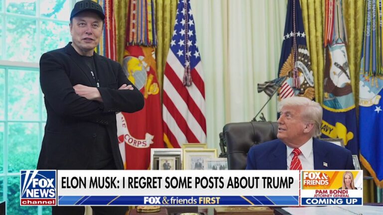 Musk says some of his posts attacking Trump ‘went too far’