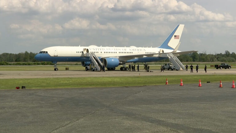 WATCH LIVE: Trump returns to Washington to meet with his National Security Council
