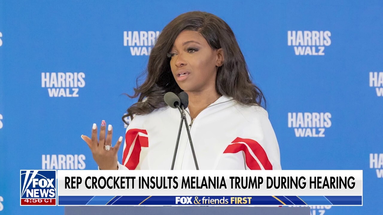 Crockett slammed for insulting Melania Trump's visa, modeling career during hearing