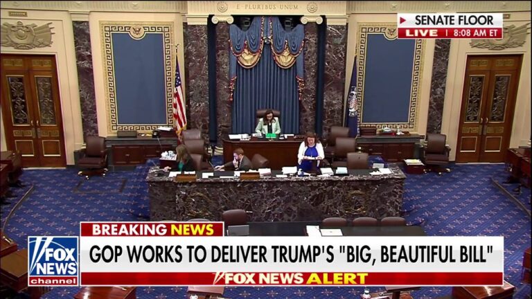 Senate vote advances Trump budget bill amid pushback from two key Republicans