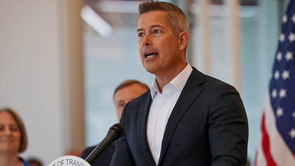 WATCH LIVE: Transportation Sec Duffy tours air traffic control tower in San Diego