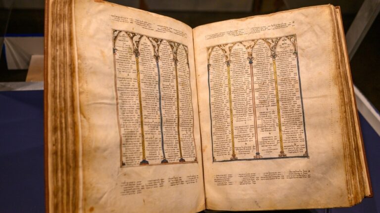 Rare medieval Bible returns to Israel for public exhibit after centuries-long journey