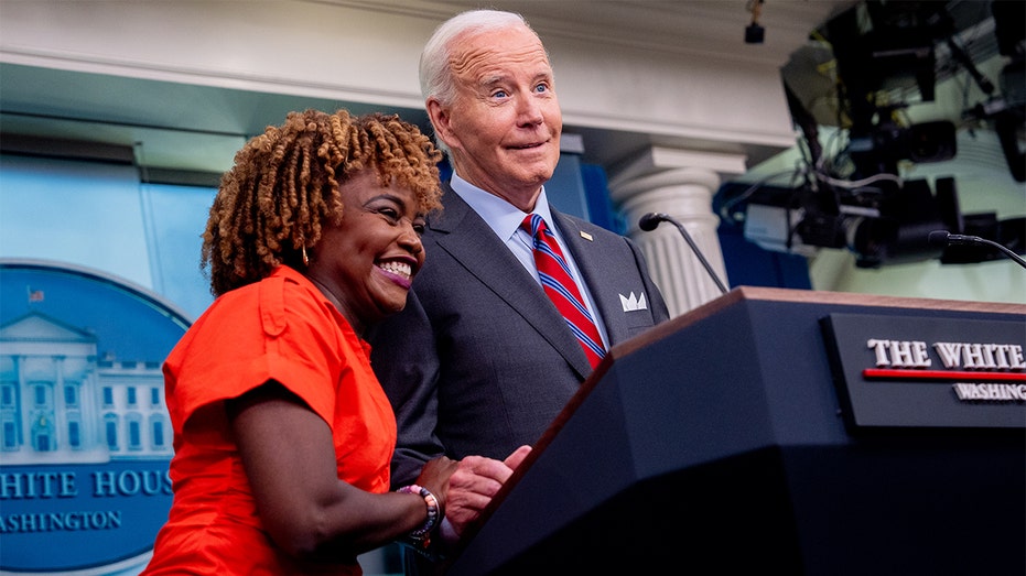 Karine Jean-Pierre switches affiliation to independent, releasing new book about 'broken' Biden White House