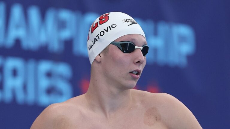 16-year-old swimmer breaks Michael Phelps' record at 2025 US Swimming Championships