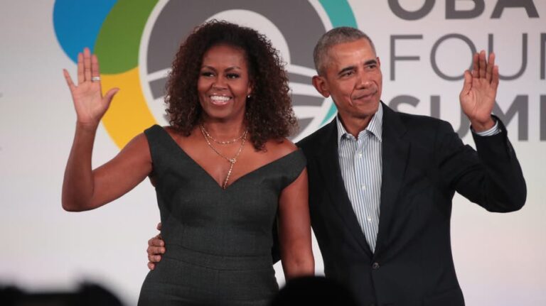 Michelle Obama mocks rumors that her marriage is in trouble
