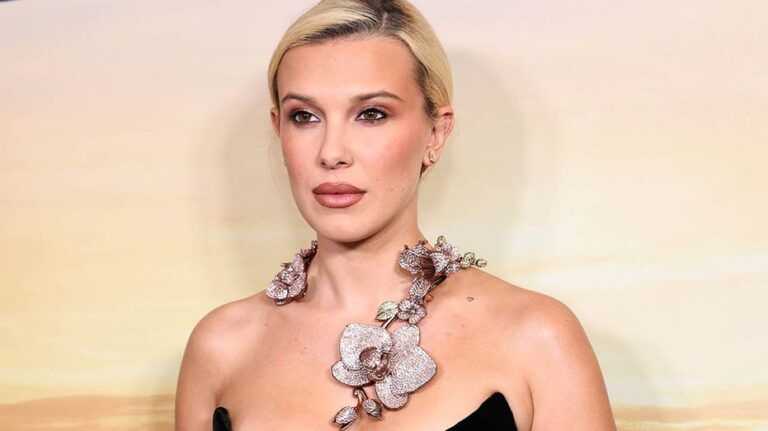 'Stranger Things' star Millie Bobby Brown sizzles in tiny string bikini during beach getaway