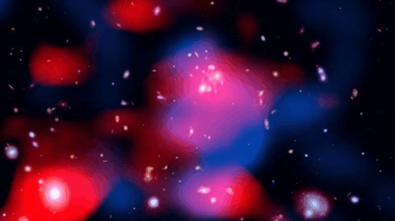 Scientists discover ancient radio signals from distant galaxy cluster