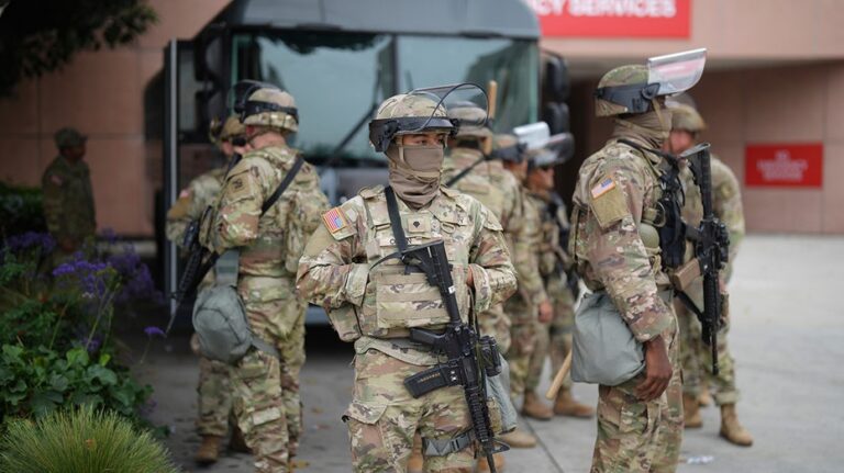 DOJ slams Newsom's 'crass political stunt' over Trump's call-up of National Guard amid LA anti-ICE riots