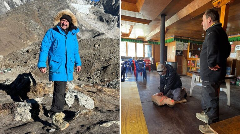 Defibrillator installed on Everest winds up saving climber's life just weeks later