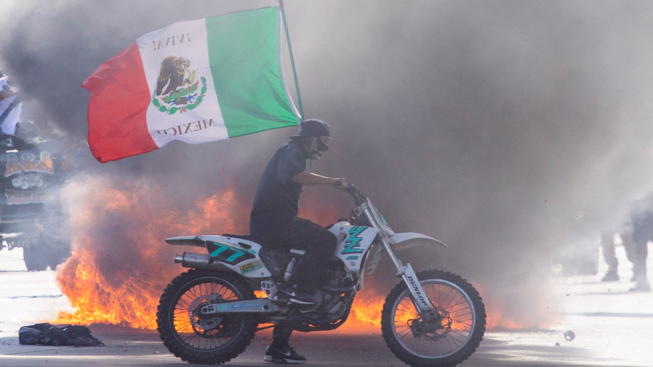 WATCH: Dem, media outlets insist LA anti-ICE riots are 'peaceful' despite violence, injured cops
