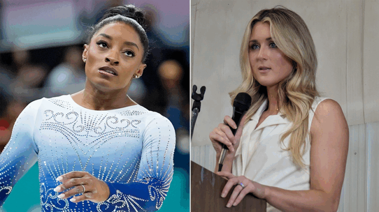 Simone Biles spars with Riley Gaines over trans athlete debate, launches personal attack: 'Truly sick'