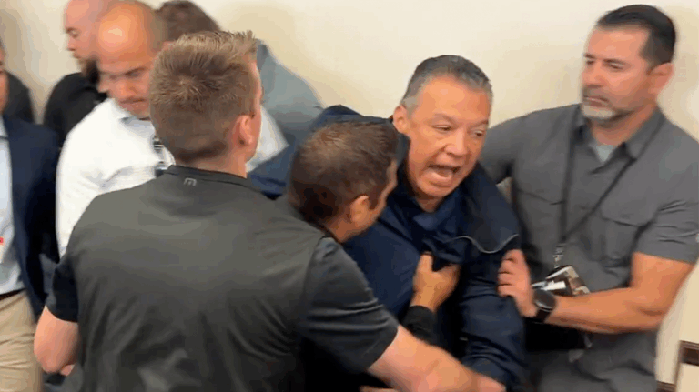 Democrats cash in after Padilla forcibly removed from Trump admin press conference
